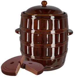 beczka-kamionkowa-25l-garnek-hermetyczny-kamionka-kiszenie-ogorkow-kapusty-naczynie-fermentacyjne-do-warzyw-brazowe