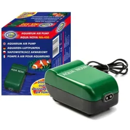 aqua-nova-na-450-napowietrzacz-do-akwarium-do-600l-pompka-membranowa-brzeczyk-2-wyjscia-wydajnosc-400-l-h-pobor-mocy-45-w