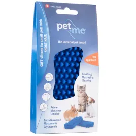 szczotka-dla-malych-psow-pet-me-silicone-blue-zgrzeblo-do-wyczesywania-krotkiej-siersci-miekka-dwustronna-pielegnacja-takze-dla-leworecznych
