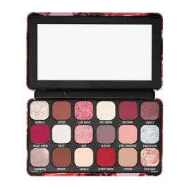 revolution-paleta-18-cieni-do-powiek-matowe-blyski-grunge-cherry-rebel-red