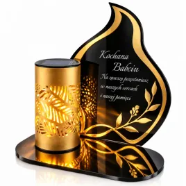 znicz-solarny-led-na-grob-dla-babci-lampka-azurowa-czarna-zlota-latarenka
