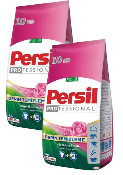 2x PERSIL PROSZEK DO PRANIA BIAŁEGO 10kg