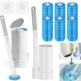 2xszczotka-do-wc-toalety-z-wymiennymi-koncowkami-jednorazowymi-wkladami-uchwyt-scienny-gabkowe-glowice-zamykany-pojemnik-antybakteryjna