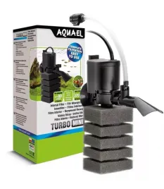 aquael-filtr-turbo-mini-filtr-wewnetrzny-gabkowy-do-akwarium-less-80l-oczyszczacz-wody-biologiczno-mechaniczny-320-l-h-regulacja-przeplywu-44-w
