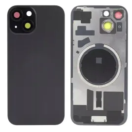 tylny-panel-szklo-tyl-ramka-do-apple-iphone-15-black-czarny-magnesy-magsafe-plecki-telefonu-czesc-serwisowa-naprawa-uszkodzonej-obudowy
