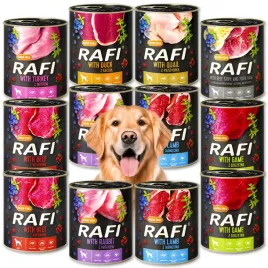mokra-karma-psa-dolina-noteci-rafi-adult-bez-zboz-puszka-mix-smakow-12x800g-pozywienie-dla-doroslych-czworonogow-wszystkich-ras-cielecina