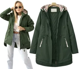 beige-przejsciowa-kurtka-damska-plaszczyk-parka-ocieplana-kaptur-50-leya-poliestrowa-syntetyczne-wypelnienie-do-polowy-uda-rozmiar-5xl