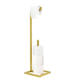 stojak-na-papier-toaletowy-zapasowe-rolki-bez-wiercenia-solidny-stylowy-wolnostojacy-metalowy-uchwyt-lazienkowy-zolty-68-cm