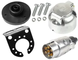 gniazdo-aluminiowe-haka-uszczelka-gumowa-blaszka-sruby-wtyczka-7-pin-zlacze-elektryczne-do-przyczepy-samochodowej-instalacja-holownicza