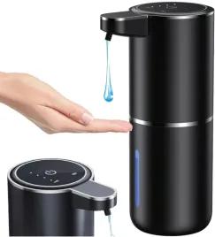bezdotykowy-dozownik-mydla-380-ml-usb-ladowanie-do-lazienki-kuchni-automatyczny-podajnik-plynu-nascienny-czarny-akumulatorowy