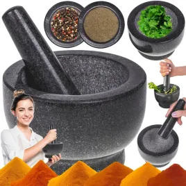 mozdzierz-granitowy-kuchenny-tluczek-do-ucierania-przypraw-pesto-ucierak-kamienny-rozdrabniacz-ziol-i-nasion-czarny-15-cm-do-zmywarki