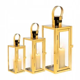 3x-lampion-szklany-duzy-zloty-latarnia-lampa-zestaw-lampionow-lampiony-dekoracja-do-salonu-ozdoba-metalowo-szklana