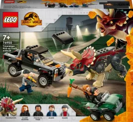 lego-jurassic-world-triceratops-i-zasadzka-76950-klocki-konstrukcyjne-dinozaur-pick-up-pojazd-210-elementow-zabawka-dla-dzieci-od-7-lat