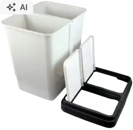 podwojny-kosz-na-smieci-segregowane-50l-z-systemem-soft-touch-2x25l-pojemnik-do-sortowania-odpadow-plastikowy-bialy-z-klapa