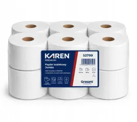 papier-toaletowy-jumbo-karen-celuloza-2-warstwowy-100-m-12-rolek-bialy-bezzapachowy-suchy-400-listkow-do-dozownika