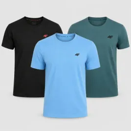 komplet-koszulek-meskich-4f-zestaw-3pak-xl-t-shirt-sportowy-na-co-dzien-podkoszulki-bawelniane-z-okraglym-dekoltem-kroj-regular