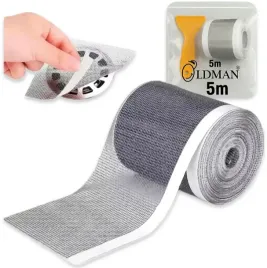 filtr-siatkowy-5m-na-odplyw-samoprzylepny-do-brodzika-wanny-tasma-szer-7cm-kratka-prysznicowa-sito-zlewozmywakowe-szara-500-cm