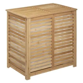 kosz-na-pranie-bielizne-zamykany-drewniany-dwukomorowy-duzy-z-pokrywa-kufer-pojemnik-lazienkowy-bambusowy-100-l-bezowy-wolnostojacy