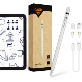 aktywny-rysik-do-tabletu-stylus-pen-do-telefonu-uniwersalny-pencil-pioro-dotykowe-z-wymienna-koncowka-bialy-dlugosc-175-cm