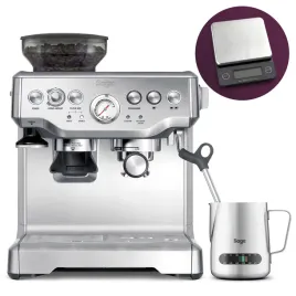 ekspres-kolbowy-sage-z-mlynkiem-the-barista-express-ses875bss-srebrny-cisnieniowy-do-espresso-kawa-ziarnista-i-mielona-15-bar-zbiornik-2-l