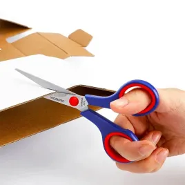 nozyczki-uniwersalne-140mm-stal-nierdzewna-miekka-raczka-do-papieru-kartonu