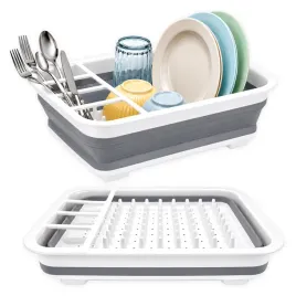 skladana-suszarka-na-naczynia-idealna-do-domu-na-camping-ociekacz-plastikowy-bialy-stojak-kuchenny-34-x-28-cm