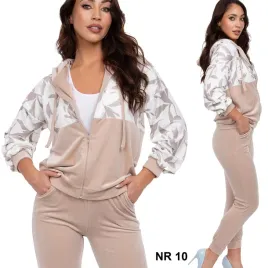 322-l-40-welurowy-komplet-dresowy-wzory-damski-zestaw-bluza-i-spodnie-nadruk-zamki-zwezane-nogawki-bezowy