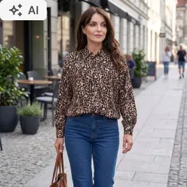 koszula-damska-wiskoza-100percent-elegancka-moraj-plisowana-print-brazowa-xl-bluzka-z-kolnierzykiem-wzor-zwierzecy-dlugi-rekaw