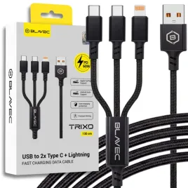kabel-3w1-usb-a-2xusb-c-lightning-szybkie-ladowanie-pd-60w-qc-18w-13-m-pleciony-przewod-do-smartfona-i-tabletu-czarny