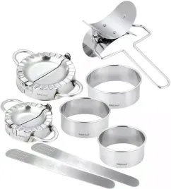 duzy-zestaw-do-robienia-pierogow-wykrawacz-foremka-kinghoff-kh-1641-wykrojnik-do-uszek-i-ravioli-metalowy-8-sztuk-mozna-myc-w-zmywarce