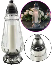 znicz-szklany-z-opaska-lampion-kolor-srebrny-na-grob-wklad-w-zestawie-parafinowy-35-cm-dlugie-palenie-ponad-75-godzin