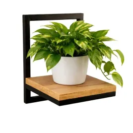 kwietnik-wiszacy-scienny-polka-na-sciane-loft-dab-craft-regal-czarny-wkrety-podstawka-na-rosline-metalowa-do-1-donicy-wysokosc-25-cm
