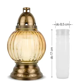 znicz-szklany-kula-32cm-na-cemnatrz-grob-swieto-zmarlych-bursztynowy-lampion-parafinowy-dekoracja-nagrobna