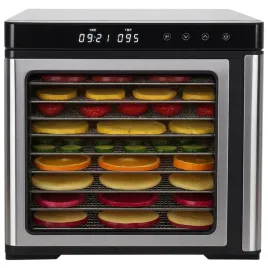 suszarka-spozywcza-do-zywnosci-grzybow-ziol-owocow-warzyw-timer-1000w-miesa-ryb-9-sit-regulacja-temperatury-ochrona-przed-przegrzaniem