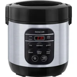 garnek-do-gotowania-ryzu-warzyw-ryzowar-06l-360w-srebrny-sencor-srm-0650ss-parowar-podtrzymywanie-ciepla-5-programow