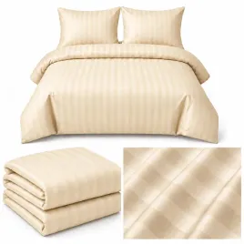 posciel-200x220-hotelowa-adamaszek-100percent-gruba-bawelna-satynowa-ecru-zestaw-3-czesciowy-poszwa-na-koldre-i-poszewki-70x80-zamek-blyskawiczny