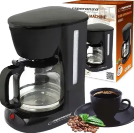 ekspres-przelewowy-esperanza-arabica-ekc005-950w-kolor-czarny-ekc005-dzbanek-18-l-sterowanie-mechaniczne-automatyczne-wylaczanie