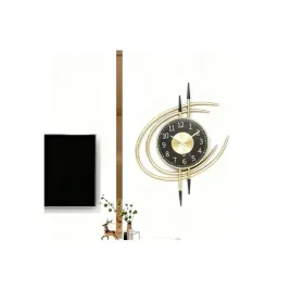 zegar-scienny-czarny-i-zloty-54-cm-srednica-wymiary-metalowy-czasomierz-analogowy-na-baterie-z-cyframi-arabskimi