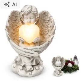 duzy-znicz-dekoracyjny-bialy-serce-aniolek-na-grob-dziecka-solarny-aniol-xl-lampion-nagrobny-parafinowy-do-40-h-wysokosc-27-cm