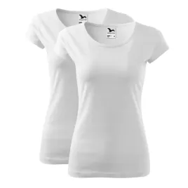 zestaw-2x-koszulka-damska-z-dekoltem-t-shirt-damski-malfini-pure-biala-xl-bawelniana-bluzka-krotki-rekaw-100percent-cotton-gladka