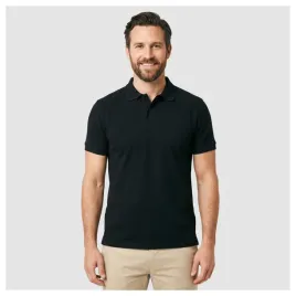 koszulka-polo-meska-polowka-z-krotkim-rekawem-bawelna-jhk-pora210-czarna-xl-t-shirt-z-kolnierzykiem-gladka-odziez-casualowa