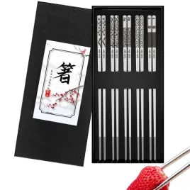 paleczki-premium-stal-nierdzewna-5-par-srebrne-sztucce-azjatyckie-do-sushi-i-dan-orientalnych-wielorazowe-metalowe-235-cm