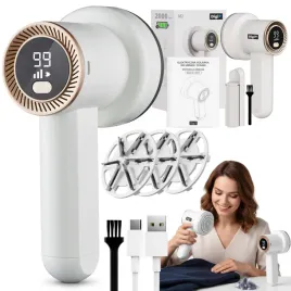 mocna-elektryczna-golarka-do-ubran-swetrow-tkanin-tapicerki-koc-2000mah-usb-bialy-0-27-kg