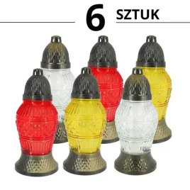 6-x-znicz-szklany-la503-26cm-wklad-80g-czas-palenia-18h-mix-kolorow-lampion-nagrobny-parafinowy-na-cmentarz