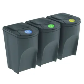 kosze-pojemniki-segregacja-smieci-3x35l-szary-kamienny-sortownik-odpadow-recykling-do-kuchni