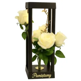 znicz-solarny-led-na-grob-cmentarz-roza-biala-nagrobny-wieczna-duzy-kwiaty-lampion-cmentarny-ozdoba-pamieci-wysokosc-36-cm