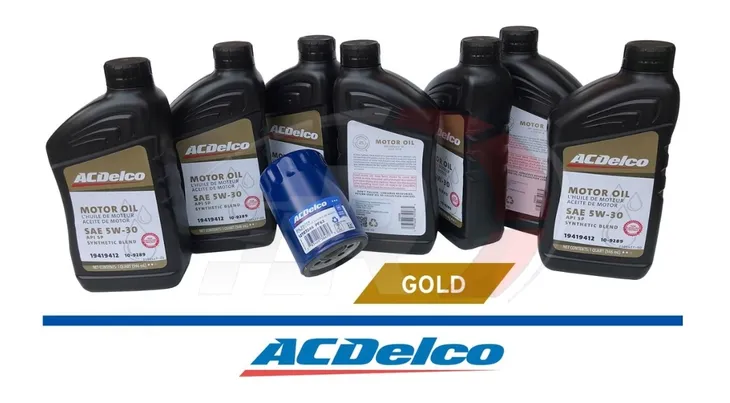 Chevrolet Camaro 3,6 V6 2016-2022 Filtr + olej ACDelco 5W-30 Gold
