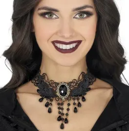 naszyjnik-choker-czarny-haft-z-kamieniem-i-koralikami-gotycki-halloween-bizuteria-do-stroju-wampirzycy-dodatek-na-bal-przebierancow