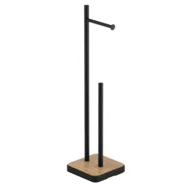 stojak-na-zapasowy-papier-toaletowy-do-wc-lazienki-uchwyt-czarny-bambus-wolnostojacy-organizer-rezerwowe-rolki-bezowo-czarny-68-cm