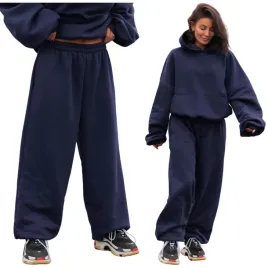 spodnie-dresowe-bawelniane-damskie-baggy-szerokie-oversize-navy-blue-joggery-z-wysokim-stanem-bez-wzoru-rozmiar-uniwersalny